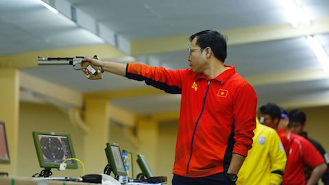 Xạ thủ Hoàng Xuân Vinh, người hùng kém duyên SEA Games từ sau Olympic Rio 2016